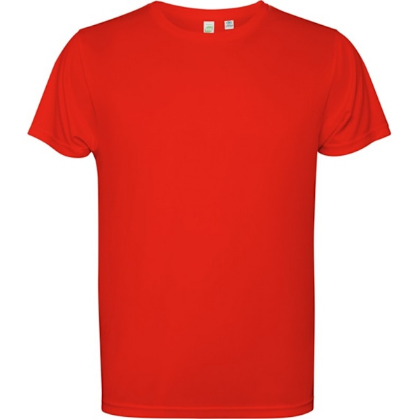 Roly Estoril Kortärmad T-shirt Herr XXL Röd Red XXL