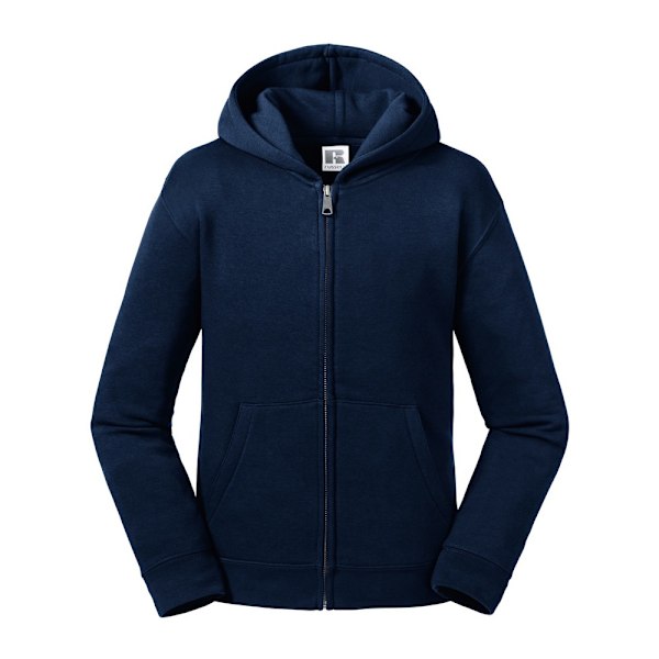 Russell Kids/Childrens Authentic Zip Hooded Sweatshirt 11-12 Ye French Navy 11-12 Years