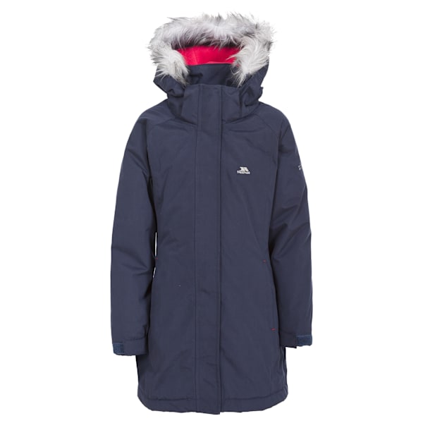 Trespass Barnjacka Fame Vattentät Parka för Flickor 2-3 År Navy 2-3 Years