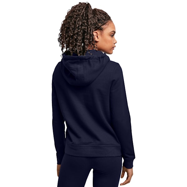 Marvel Dam/Kvinnor Islogotyp Hoodie L Marinblå Navy Blue L