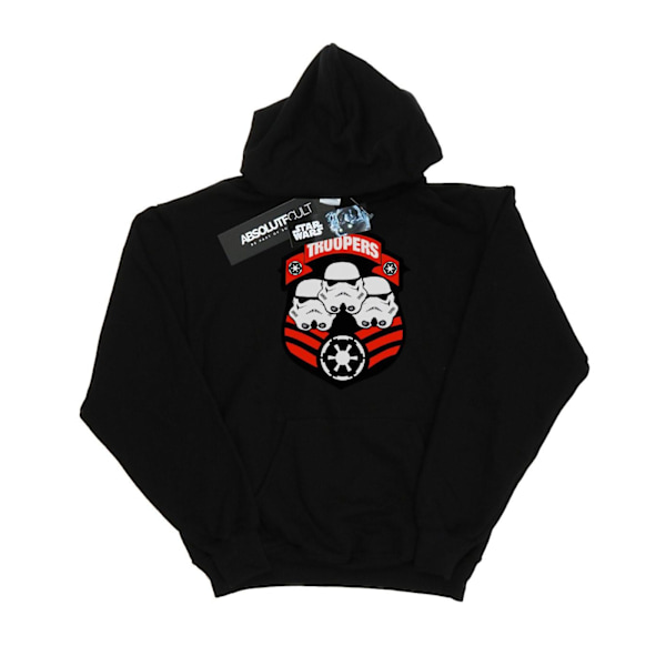 Star Wars Stormtrooper Troopers Hoodie för pojkar 7-8 år Svart Black 7-8 Years