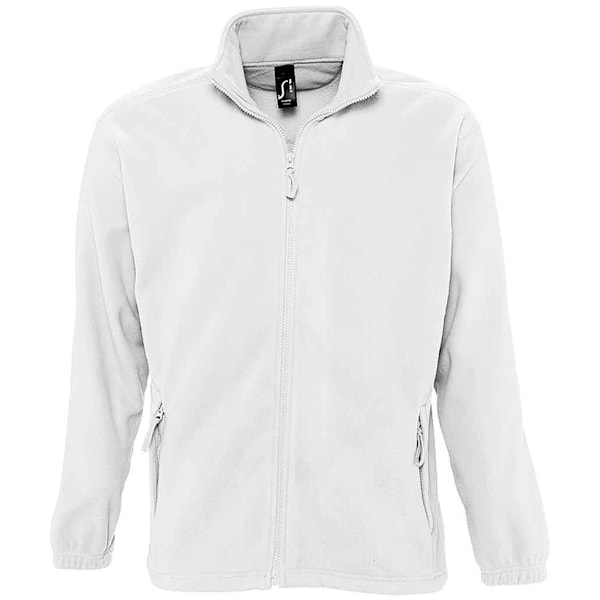 SOLS Dam/Kvinnor North Full Zip Fleece Jacka L Vit White L