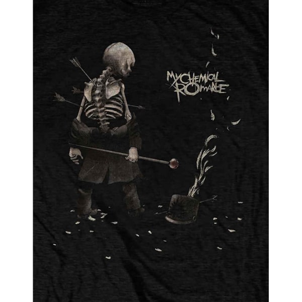 My Chemical Romance Unisex Shredded T-shirt S Svart Black S