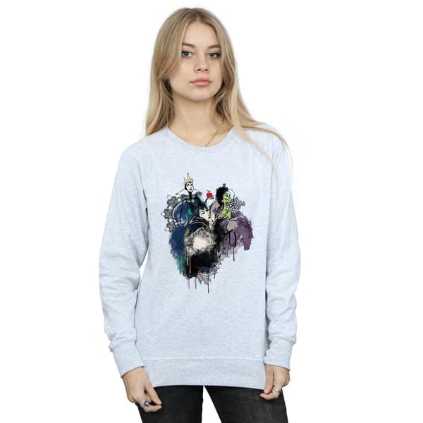 Disney Dam/Dam Skurk Tröja S Ljusgrå Heather Grey S