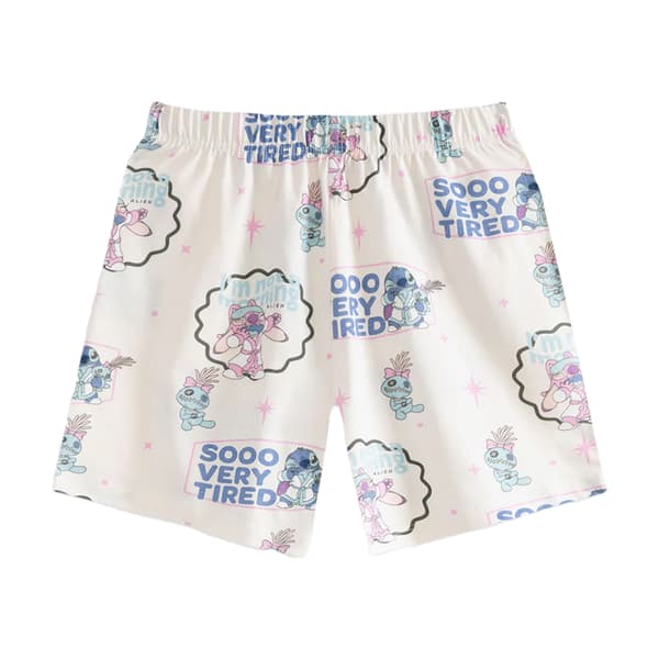 Lilo & Stitch Flickor Mindre Dramas Korta Pyjamas Set (2-pack) 13 Multicoloured Print 13-14 Years