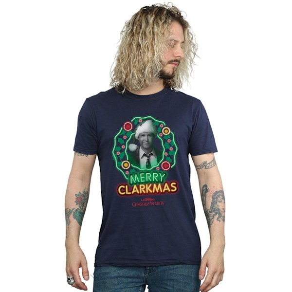 National Lampoon's Christmas Vacation Herr Merry Clarkmas Clark Navy Blue 3XL
