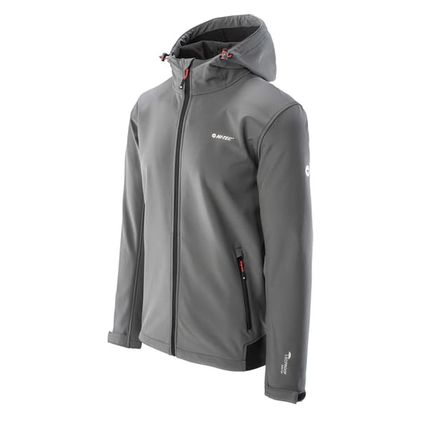 Hi-Tec Noxon Softshelljacka för män M Irongate/Svart Irongate/Black M