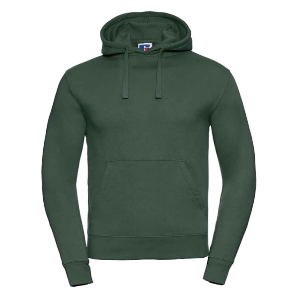 Russell Herr Authentic Hoodie M Flaska Grön Bottle Green M