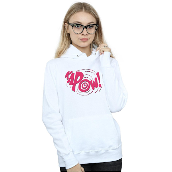 DC Comics Dam/Kvinnor Batman TV-serie Kapow Hoodie XL Vit White XL