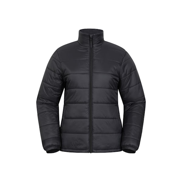 Mountain Warehouse Dam/Damer Essentials Lättviktig Vadderad Black 10 UK