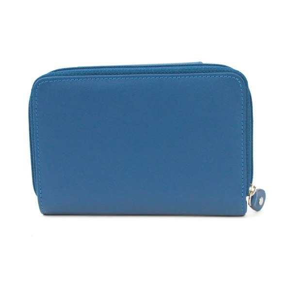 Eastern Counties Leather Lois Plain Purse One Size Sapphire Blu Sapphire Blue One Size