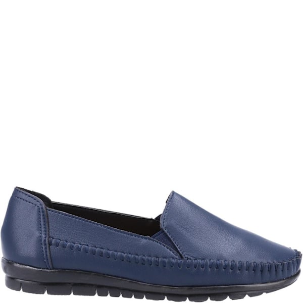 Fleet & Foster Dam/Dam Shirley Läder Loafers 7 UK Marinblå Navy 7 UK