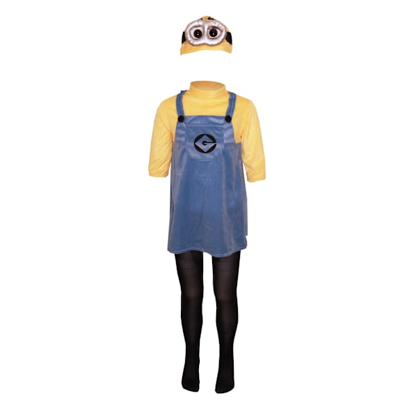 Minions Flickdräkt 2-3 År Gul/Blå Yellow/Blue 2-3 Years