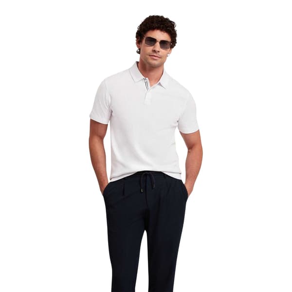 Ted Baker Pikétröja för män XS Vit White XS