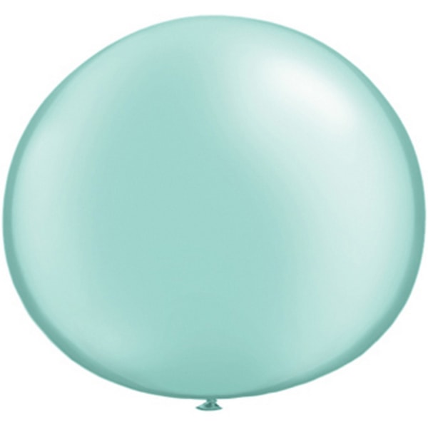 Qualatex 5-tums rena latex-partyballonger (paket med 100 stycken) (48 Co. Pearl Mint Green One Size