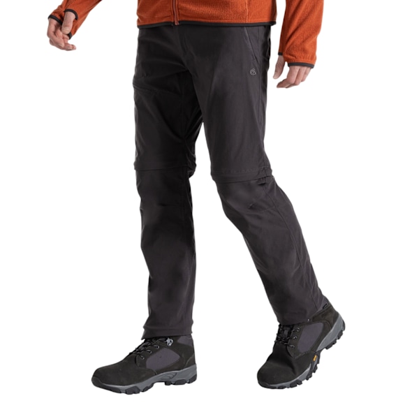 Craghoppers NosiLife Pro III Konvertibla Byxor Herr 36S Svart Black Pepper 36S