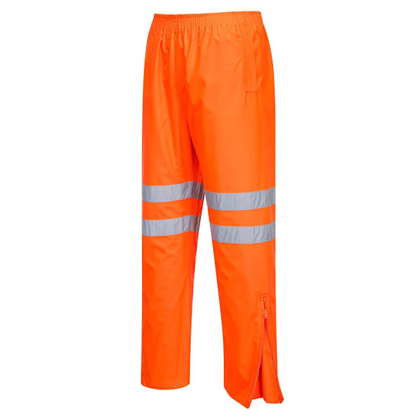 Portwest Herr Vattentäta Säkerhetstrafikbyxor L R Orange Orange L R