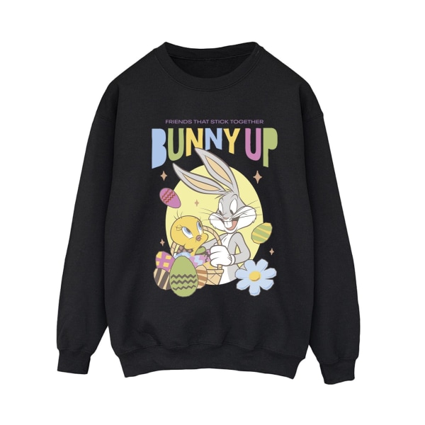 Looney Tunes Dam/Damer Bunny Up Sweatshirt L Svart Black L