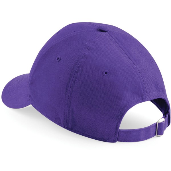 Beechfield Adults Unisex Athleisure Cotton Baseball Cap One Siz Purple/White One Size