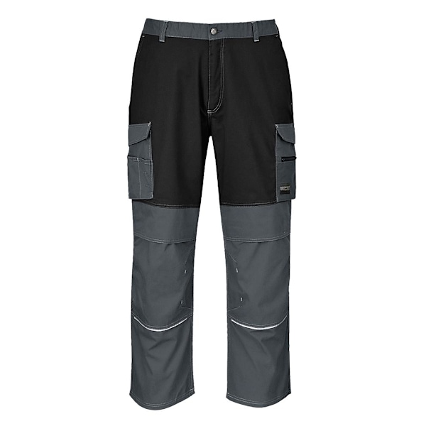 Portwest Herr Granite Arbetsbyxor XL Zoom Grå/Svart Zoom Grey/Black XL