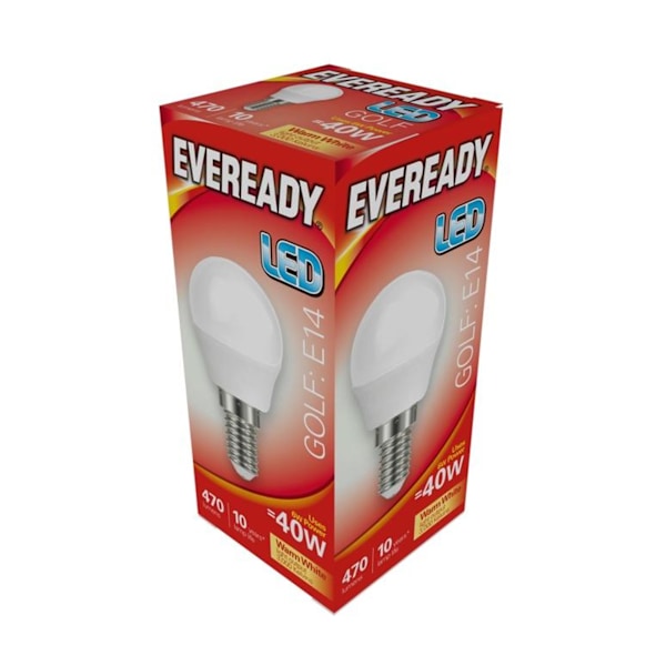 Eveready LED E14 Golflampa 6w Varmvit Warm White 6w