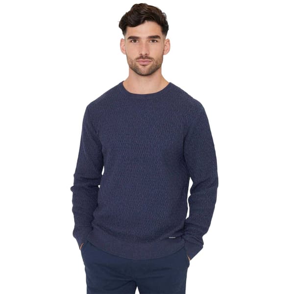 Threadbare Herr Staleyhall Logotröja S Denimblå Denim Blue S