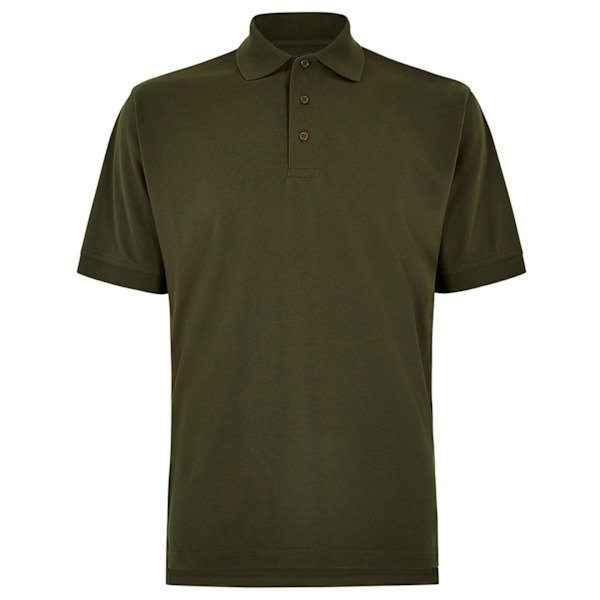 Kustom Kit Herr Klassic Superwash 60°C Klassisk Poloshirt 3XL A Army Green 3XL