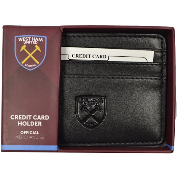 West Ham United FC Kortplånbok One Size Svart Black One Size