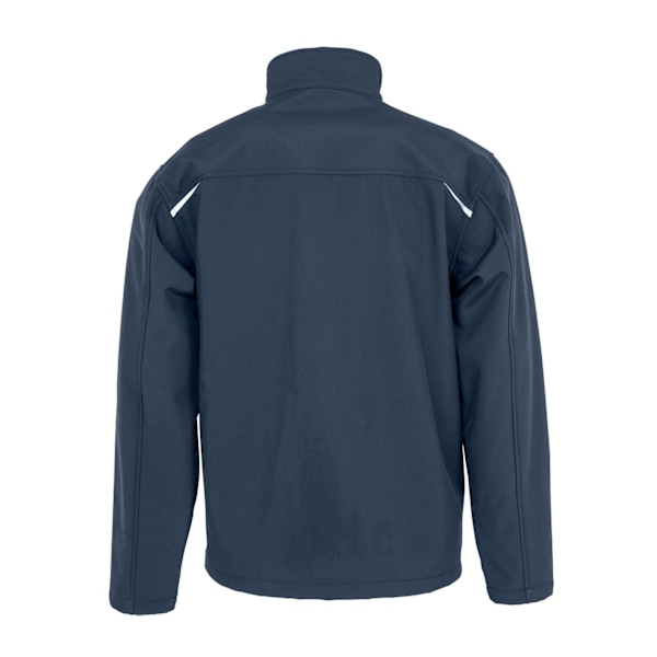 Result Äkta Återvunnen Mjuk Skaljacka 4XL Marinblå Navy 4XL