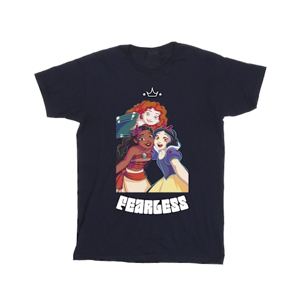 Disney Boys Princess Fearless T-shirt 9-11 år Marinblå Navy Blue 9-11 Years