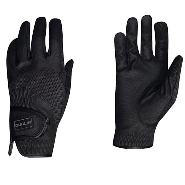 Dublin Mesh Panel Riding Gloves XL Svart Black XL