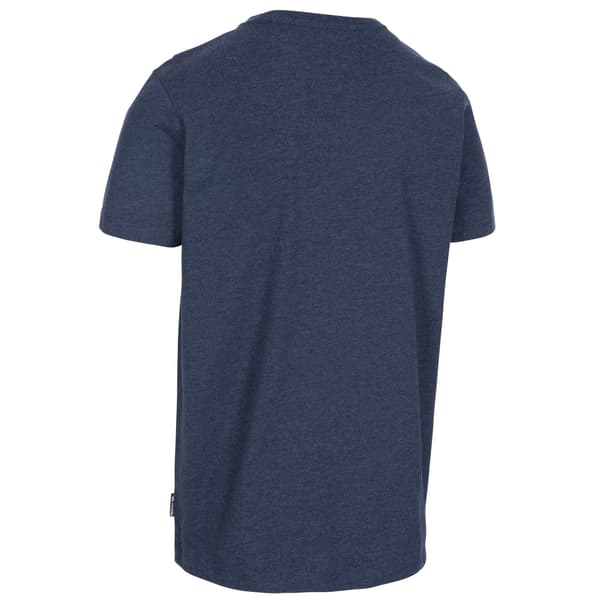 Trespass Buzzinley T-shirt S Navy Marl för män Navy Marl S