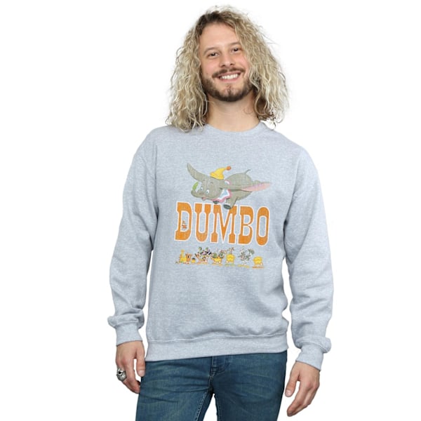 Disney Mens Dumbo The One And Only Sweatshirt L Sports Grey Sports Grey L