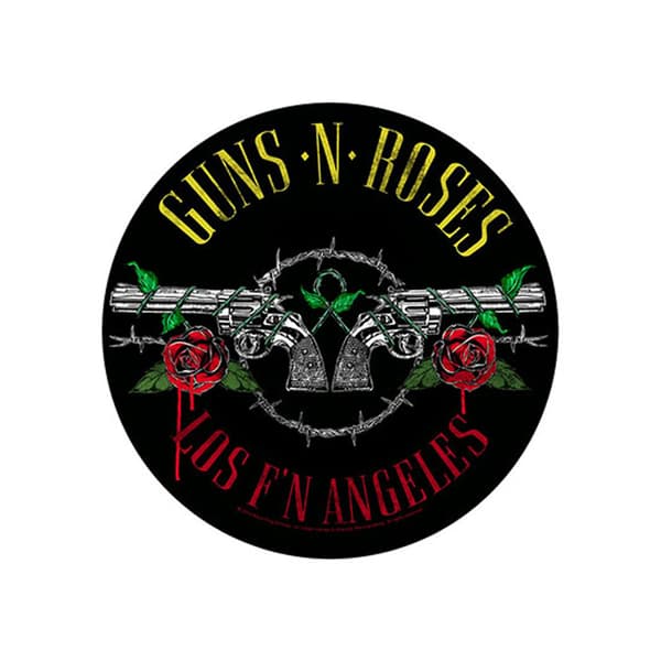 Guns N Roses Los F´N Angeles Patch One Size Multicoloured Multicoloured One Size