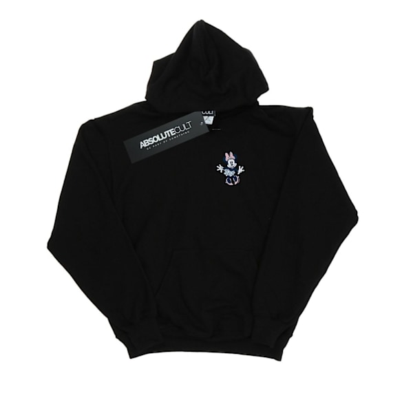 Disney Dam/Kvinnor Minnie Mouse Dansande Bröst Hoodie S Svart Black S