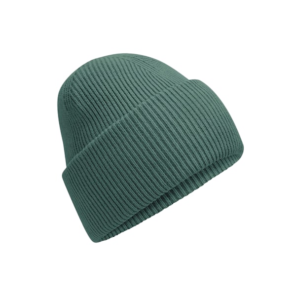Beechfield Unisex Vuxen Klassisk Djup Manschett Mössa En Storlek Marin Marine Green One Size
