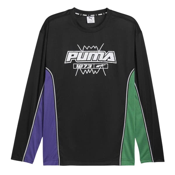 Puma Herr Hoopaverse Shooting Performance Långärmad Topp S Svart Black S