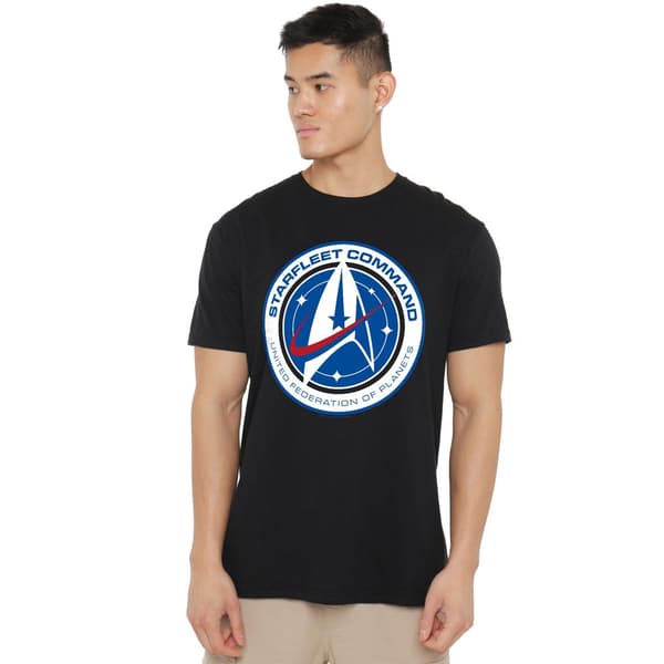 Star Trek: Discovery Herr Starfleet Command T-Shirt S Svart Black S