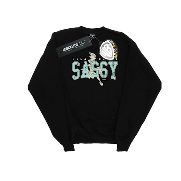 Looney Tunes Girls Lola Bunny Sassy Sweatshirt 5-6 år Svart Black 5-6 Years