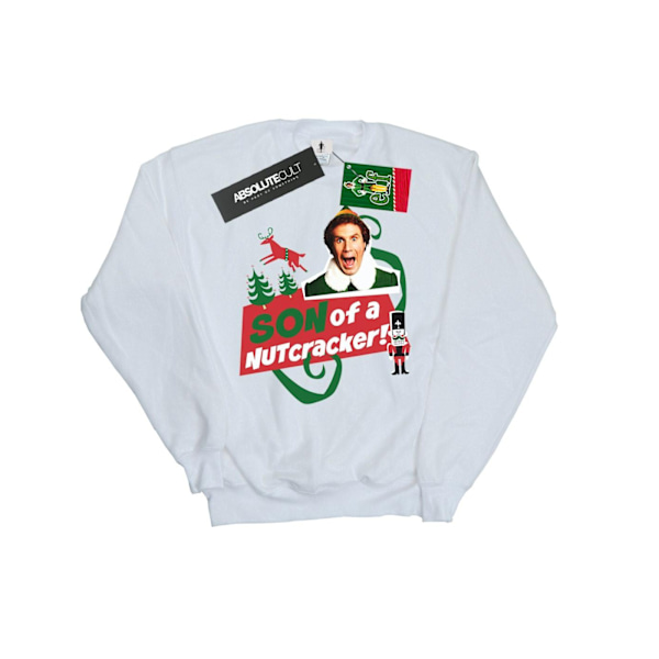 Elf Dam/Damer Son Of A Nutcracker Sweatshirt M Vit White M