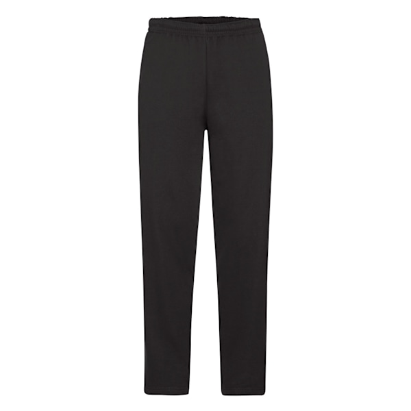 Fruit of the Loom Classic 80/20 Joggingbyxor för män M R Svart Black M R