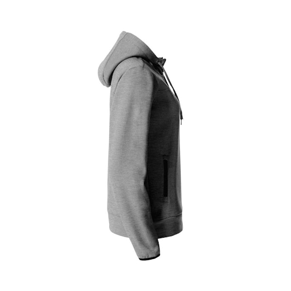 Clique Dam/Kvinnor Ottawa Melange Full Zip Hoodie S Grå Melange Grey Melange S