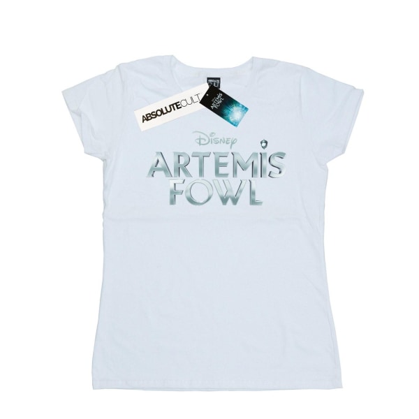 Disney Dam/Dam Artemis Fowl Movie Logotyp bomull T-shirt M W White M