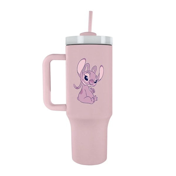 Lilo & Stitch Sittande Ängel 1.1L Tumlare Storlek Pink Pink One Size