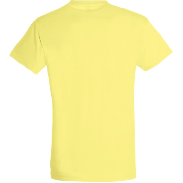 SOLS Regent kortärmad t-shirt för män M Blekgul Pale Yellow M