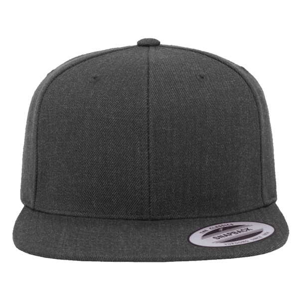 Yupoong Mens The Classic Premium Snapback Cap (2-pack) One S Dark Grey/Dark Grey One Size