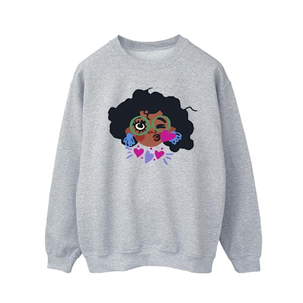 Disney Herr Encanto Mirabel Kiss Sweatshirt XXL Sports Grey Sports Grey XXL