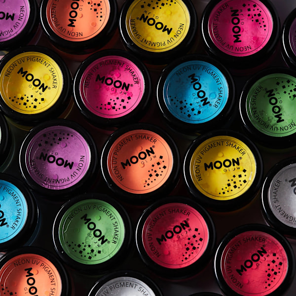 Moon Glow Intensivt Neon Pigment Puder One Size Flerfärgad Multicoloured One Size