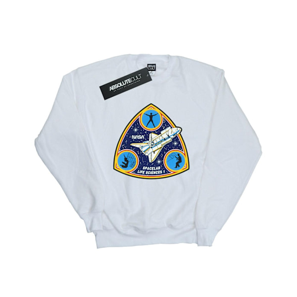 NASA Classic Spacelab Life Science Sweatshirt L Vit White L