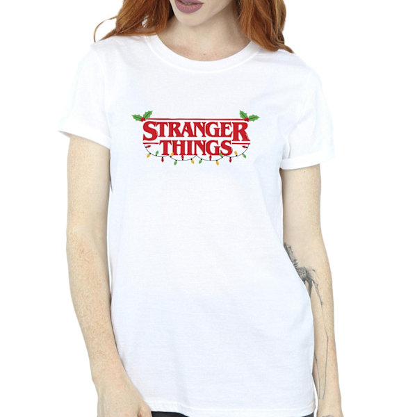 Netflix Dam/Damer Stranger Things Julbelysning Bomull B White L